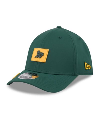Мужская кепка New Era Green Athletics 2026 Clubhouse M-Crown 39THIRTY Flex