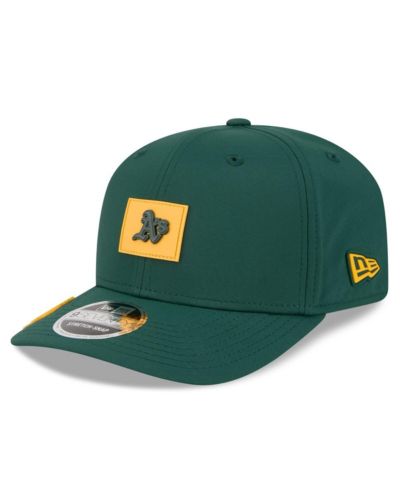 Мужская регулируемая кепка New Era Green Athletics 2026 Clubhouse 9SEVENTY