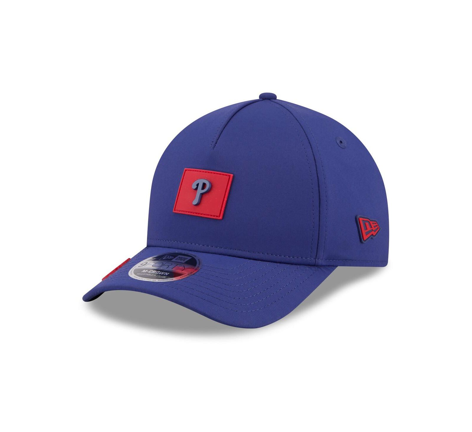 Мужская кепка New Era Philadelphia Phillies 2026 Clubhouse 9FORTY A-Frame регулируемая