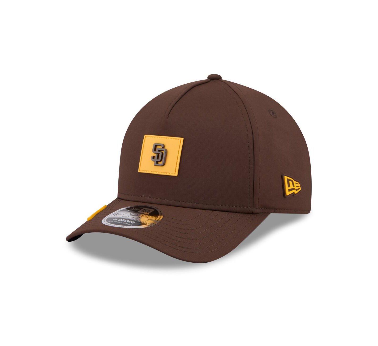 New Era Мужская Brown San Diego Padres 2026 Clubhouse 9FORTY A-Frame Adjustable Hat