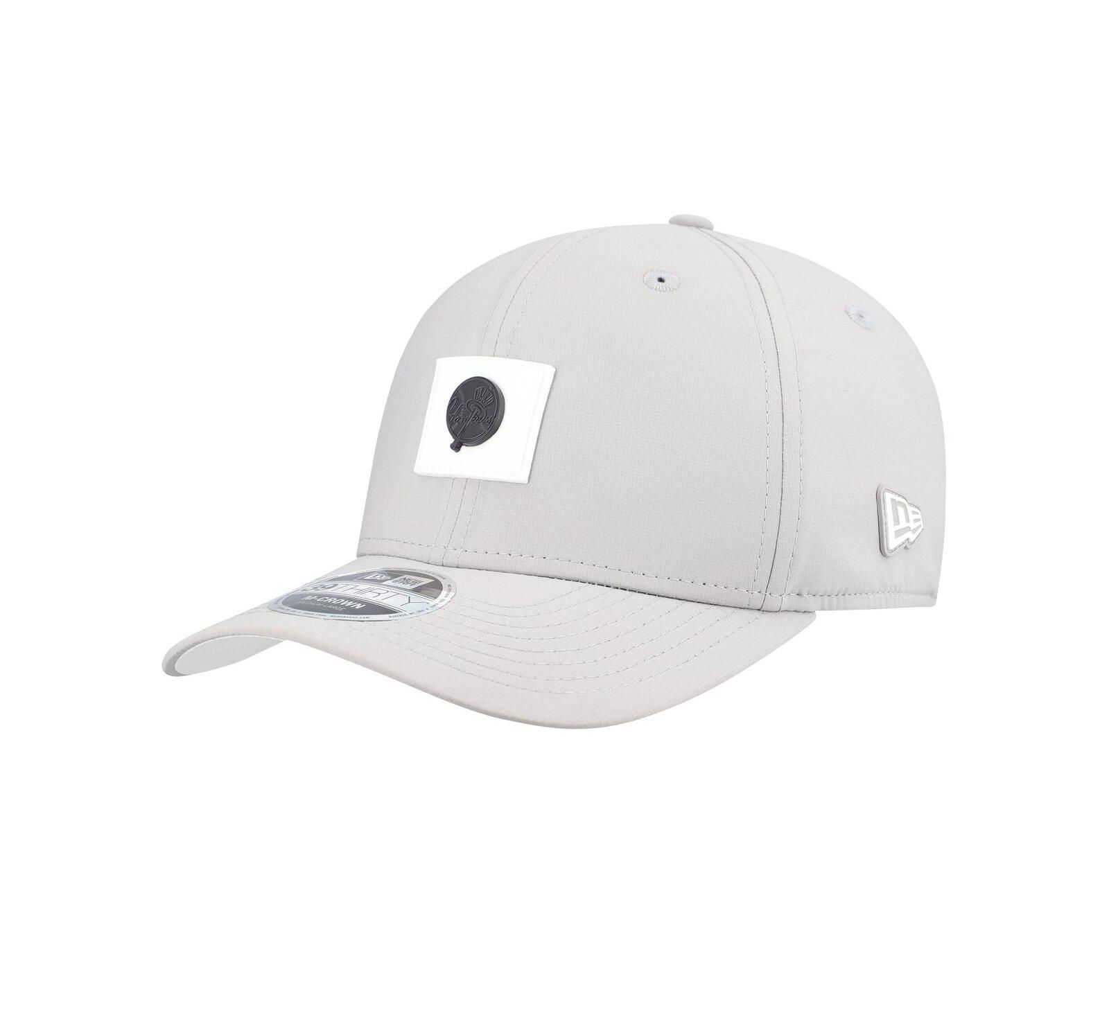Мужская бейсболка New Era Gray New York Yankees 2026 Clubhouse Alternate 39THIRTY Flex