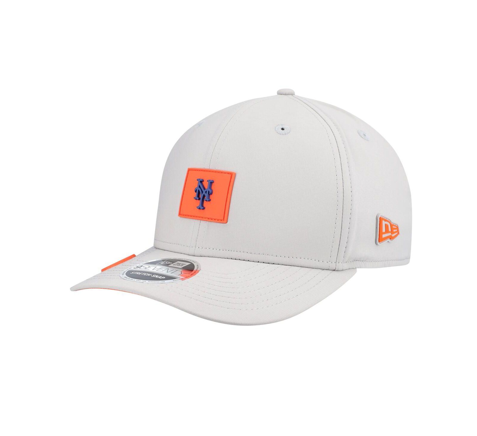 New Era Men's Gray New York Mets 2026 Clubhouse 9SEVENTY Adjustable Hat