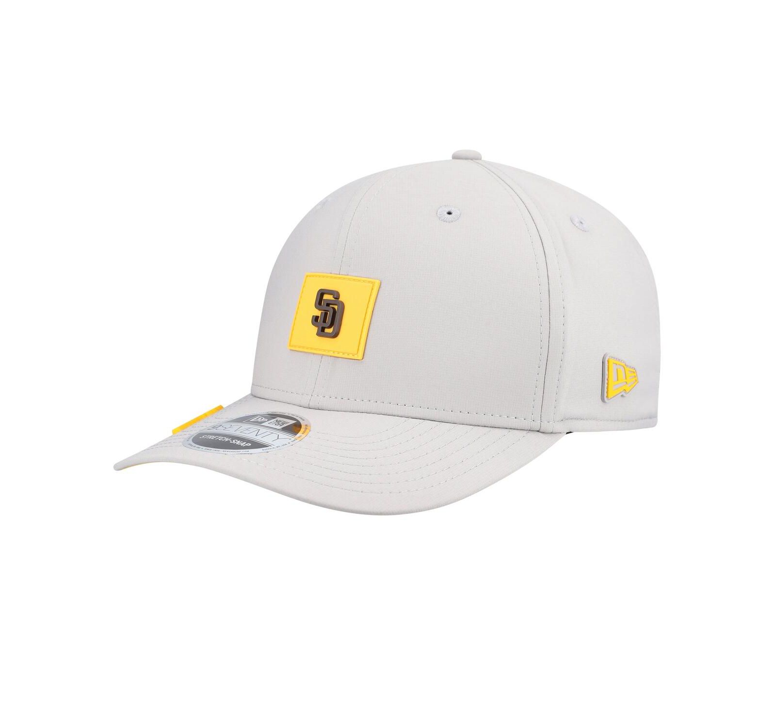 New Era Men's Gray San Diego Padres 2026 Clubhouse 9SEVENTY Adjustable Hat