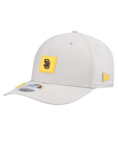 Мужская бейсболка New Era San Diego Padres 2026 Clubhouse 9SEVENTY, серая