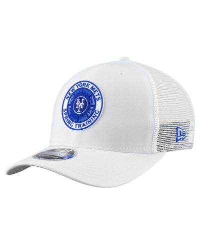 Мужская кепка New Era New York Mets 2026 Spring Training Fan Pack 9SEVENTY, регулируемая, белая