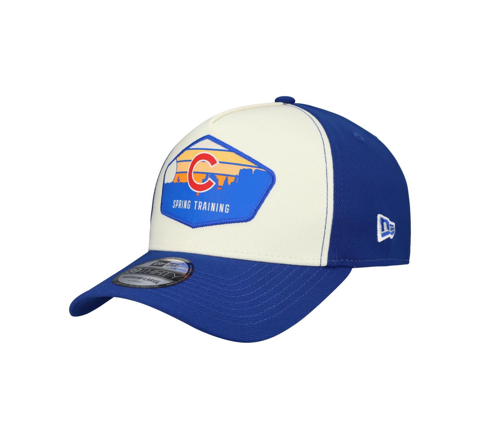 Мужская кепка New Era Chicago Cubs 2026 Spring Training Fan Pack Gradient 39THIRTY Flex