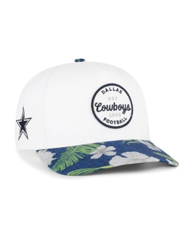 Мужская регулируемая кепка '47 Brand Dallas Cowboys Beach Side Hitch White/Navy
