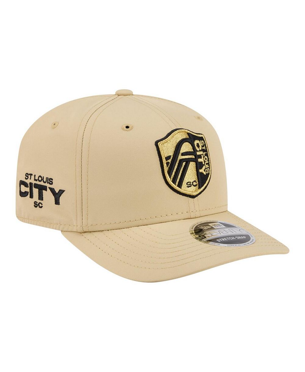 Бейсболка New Era Big Boys and Girls Tan St. Louis CITY SC Jersey Hook 9SEVENTY Stretch-Snap Adjustable