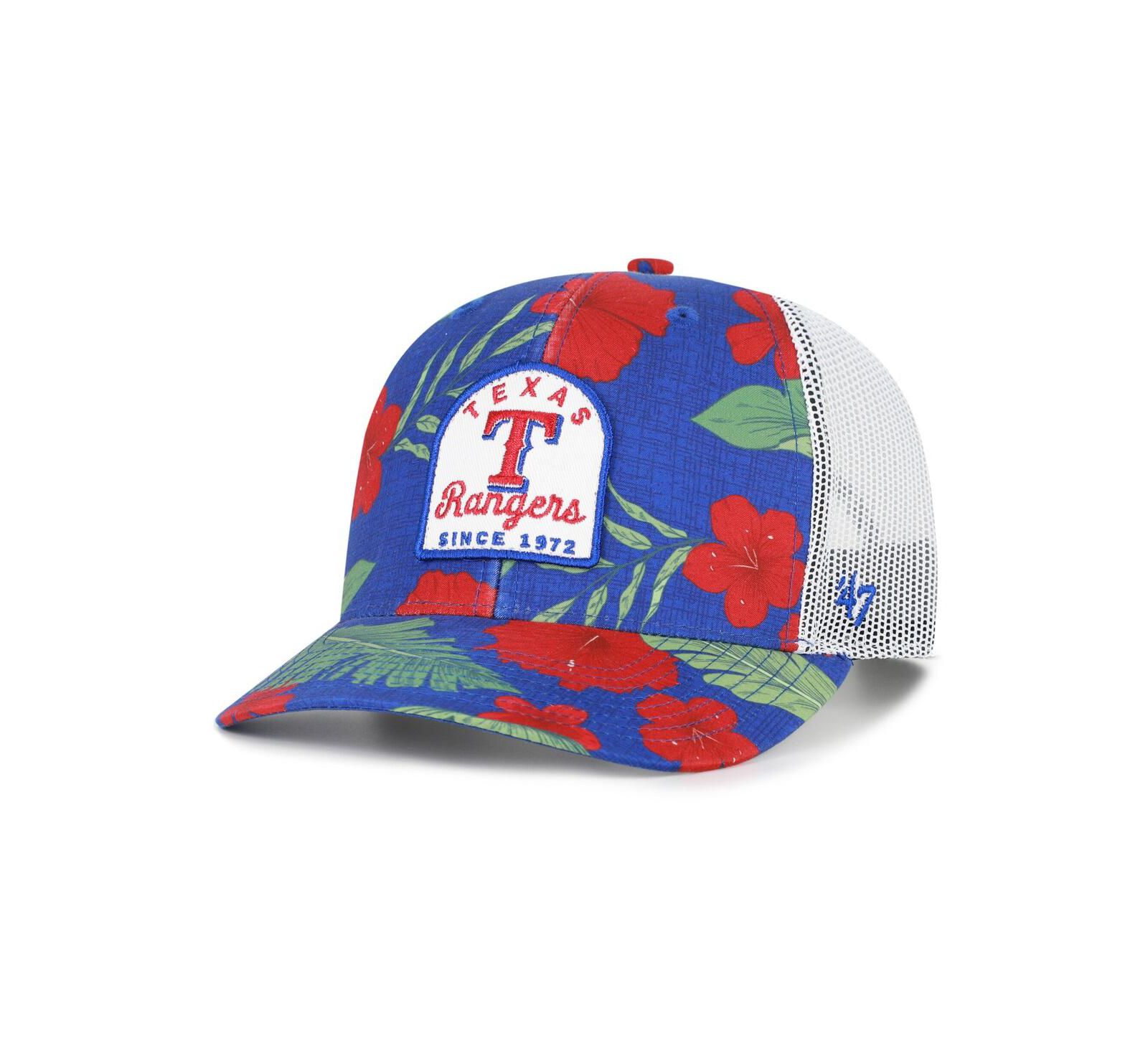 '47 Brand Men's Royal Texas Rangers Tei Beachside Adjustable Trucker Hat