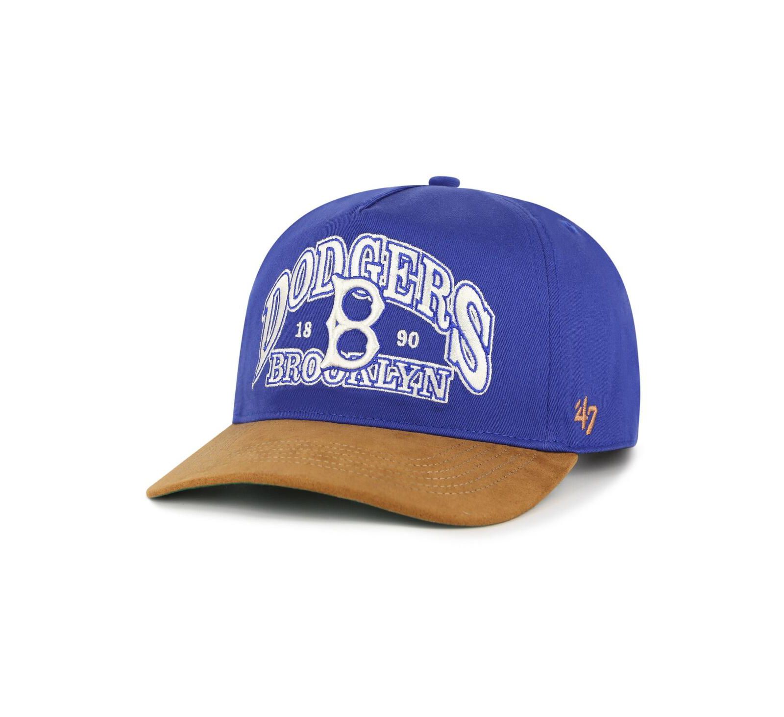 '47 Brand Men's Brooklyn Dodgers кепка из замши
