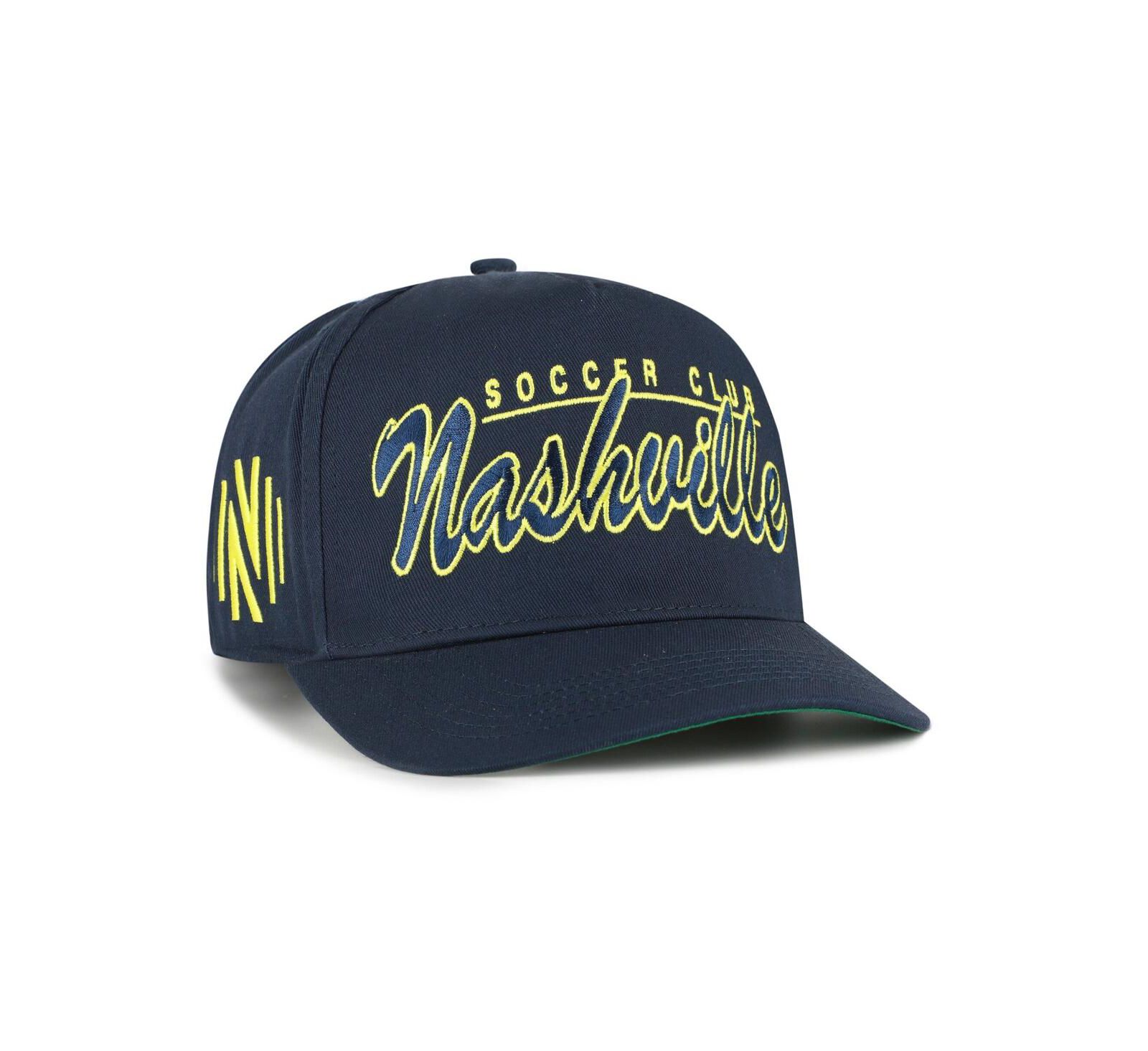 Мужская регулируемая кепка '47 Brand Navy Nashville SC Brushmark Hitch