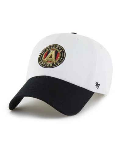 '47 Brand Мужская белая кепка Atlanta United FC Two-Tone Clean Up с регулировкой