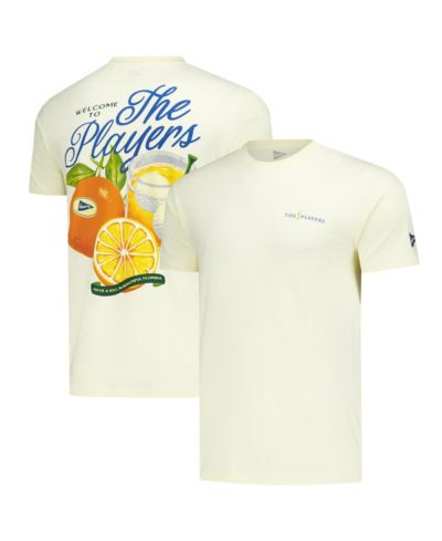 Breezy Golf Мужская футболка THE PLAYERS Welcome To THE PLAYERS, желтая