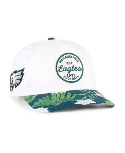 '47 Brand Мужская регулируемая кепка Philadelphia Eagles, белый/Midnight Green