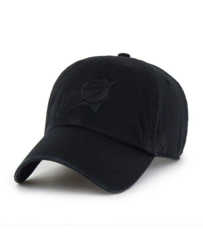 '47 Brand Men's Phoenix Suns Black on Black Clean Up Adjustable Hat