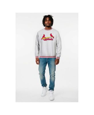 Мужское свитшот Champion Heather Gray St. Louis Cardinals Reverse Weave