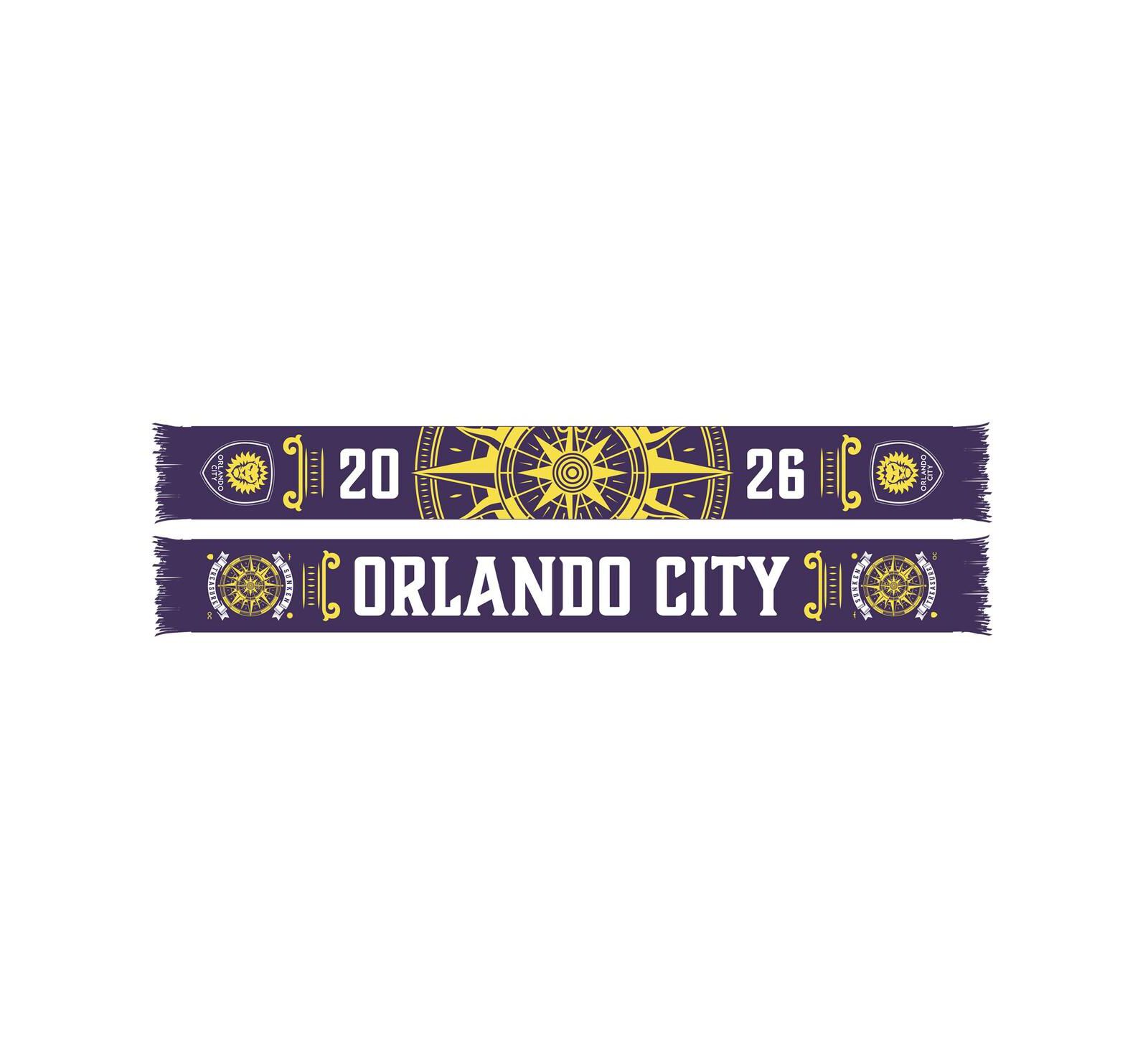 Ruffneck Scarves Orlando City SC Jersey Hook Scarf