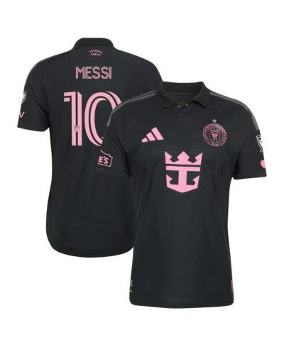 Adidas Men's Lionel Messi Black Inter Miami CF 2026 Presagio On-Field Authentic Patch Jersey