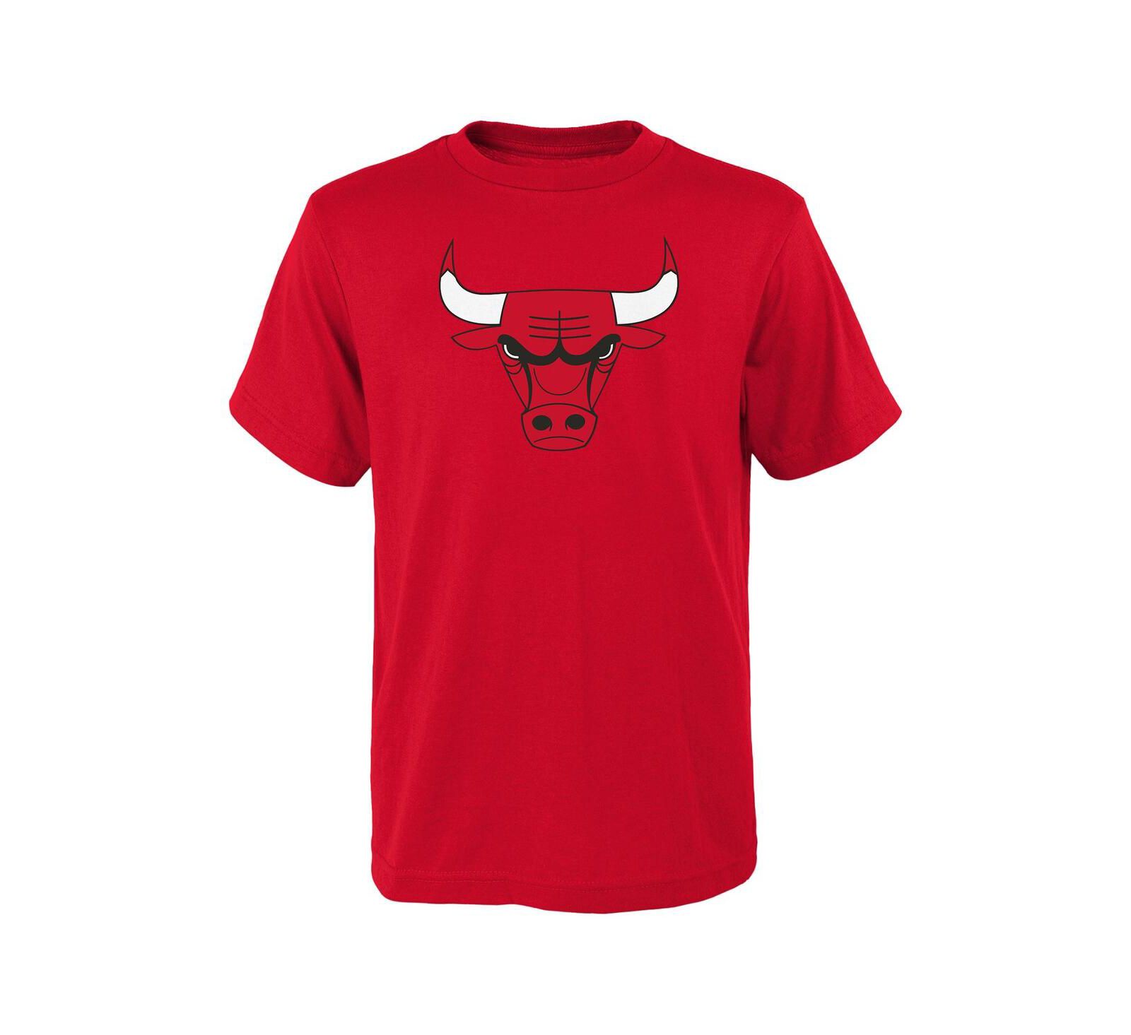 Детская футболка Outerstuff Red Chicago Bulls Primary Logo T-Shirt