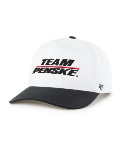 '47 Brand Men's White/Black Team Penske NASCAR Two-Tone Team Adjustable Hitch Hat