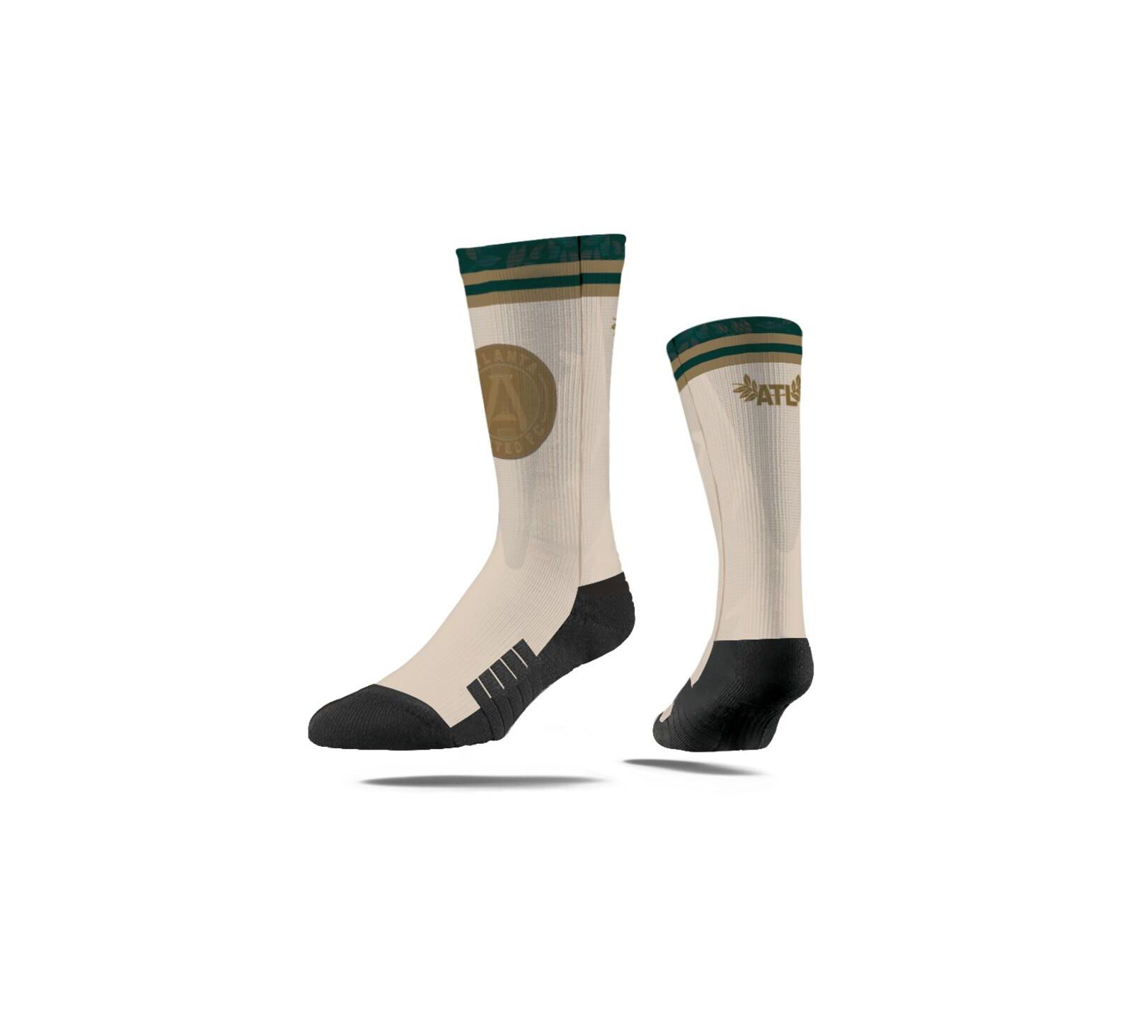 Strideline Men's and Women's Atlanta United FC Jersey Hook Premium Crew Socks