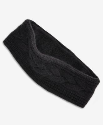 Charter Club Cable-Knit Cashmere Headband, Macy's Exclusive