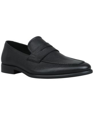 Alfani Men's Genuine Leather Slip-On Penny Loafers