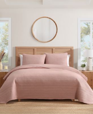 Caribbean Joe Stone Washed 3-Piece Quilt Set, King