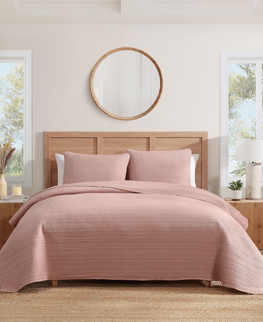 Caribbean Joe Stone Washed 2-Piece Quilt Set, Twin