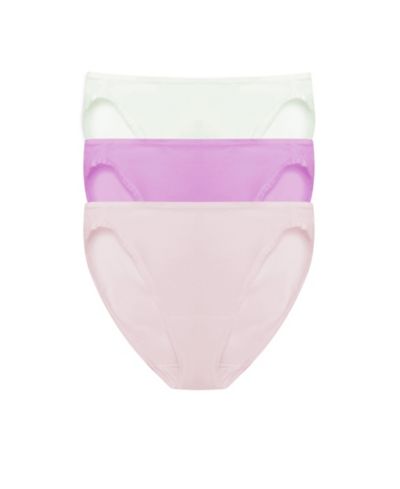 Женские бикини Natori Bliss Bare Pima Cotton, 3-Pack