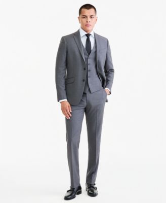 Мужской костюм Kenneth Cole Reaction 3-Piece Slim Fit Techni-Cole