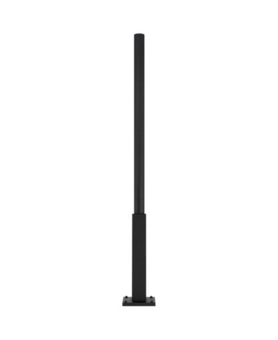 John Timberland Titan 76" High Black Outdoor Light Post