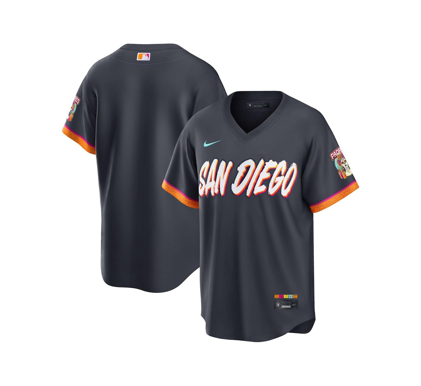 Nike Men's Black San Diego Padres 2026 City Connect Stadium Jersey