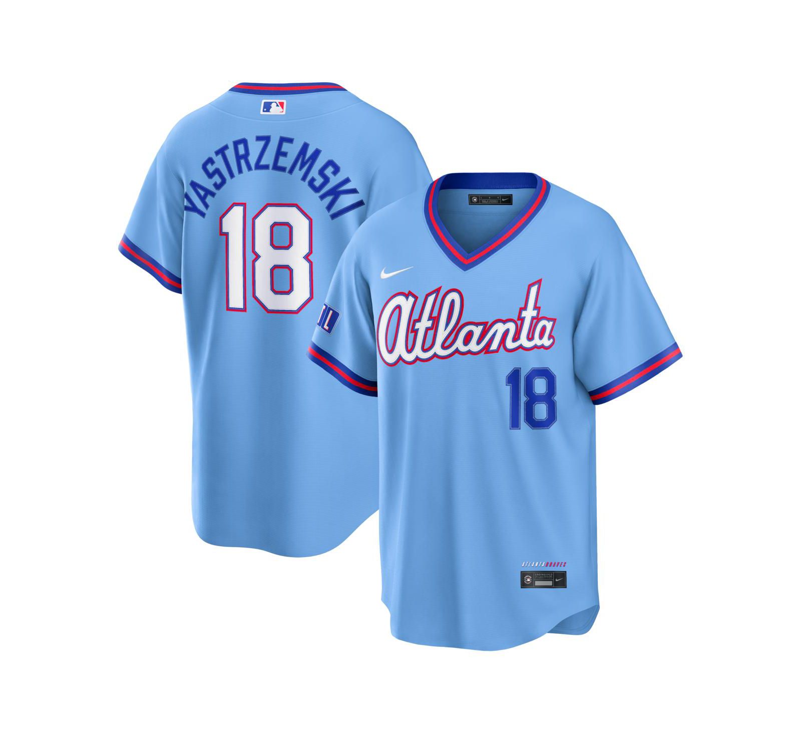Nike Мужская джерси Atlanta Braves 2026 City Connect Mike Yastrzemski
