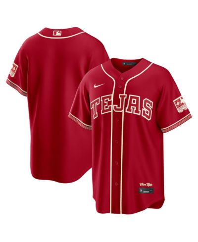 Мужская джерси Nike Texas Rangers 2026 City Connect Stadium, красная
