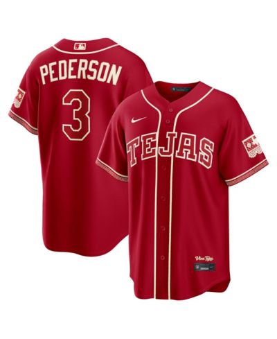 Nike Men's Joc Pederson Red Texas Rangers 2026 City Connect Stadium Jersey