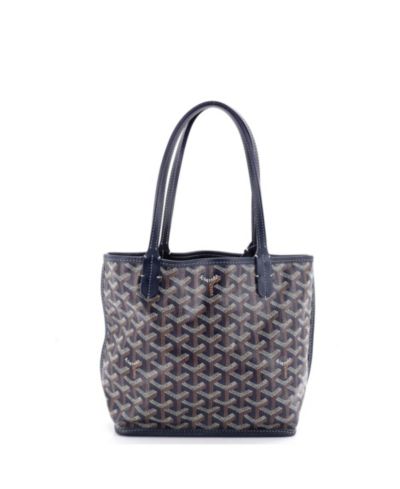 Pre-Owned Goyard Мини сумка Anjou Reversible Coated Canvas