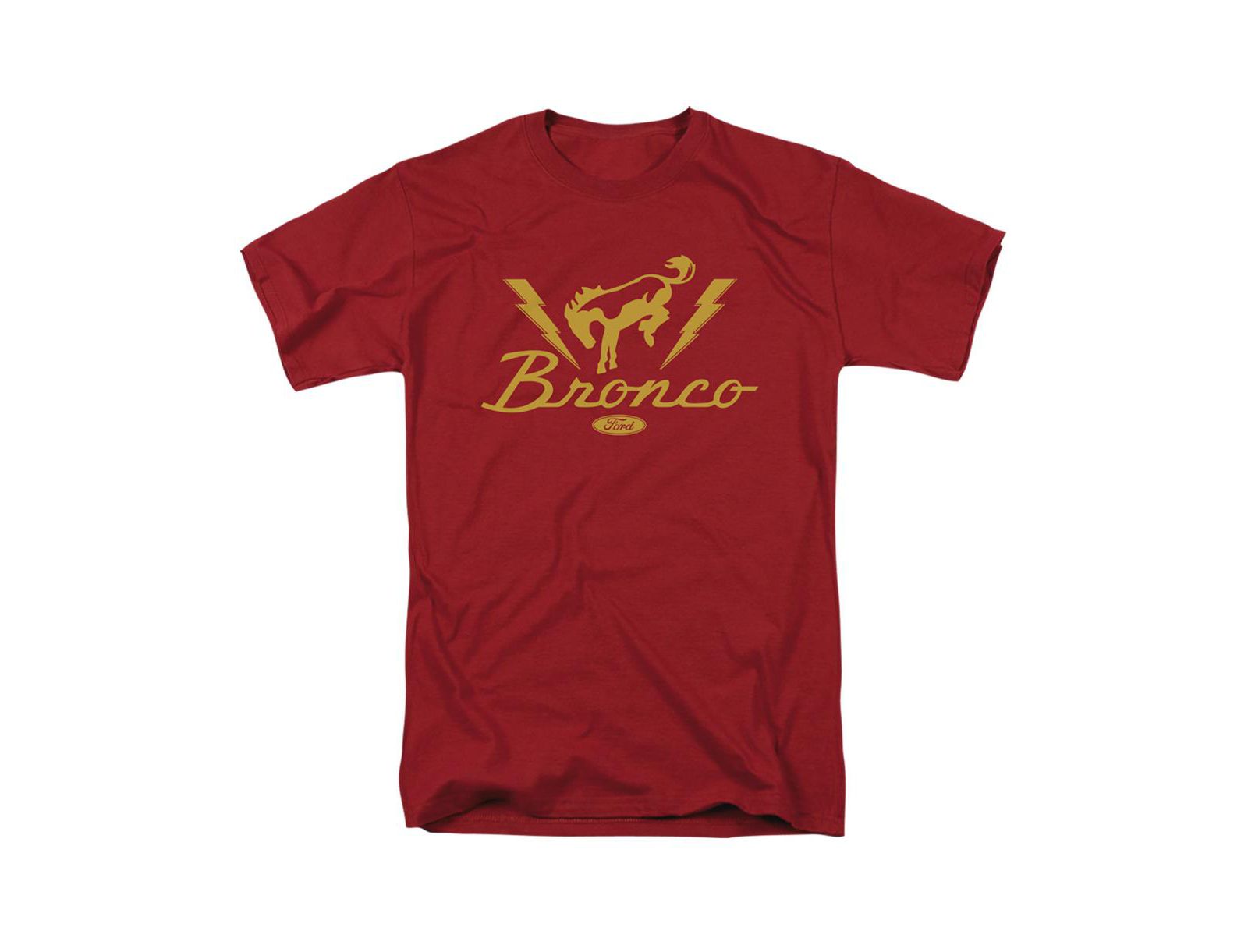 Logovision Men's Ford Bronco Lightning Bronco T-Shirt