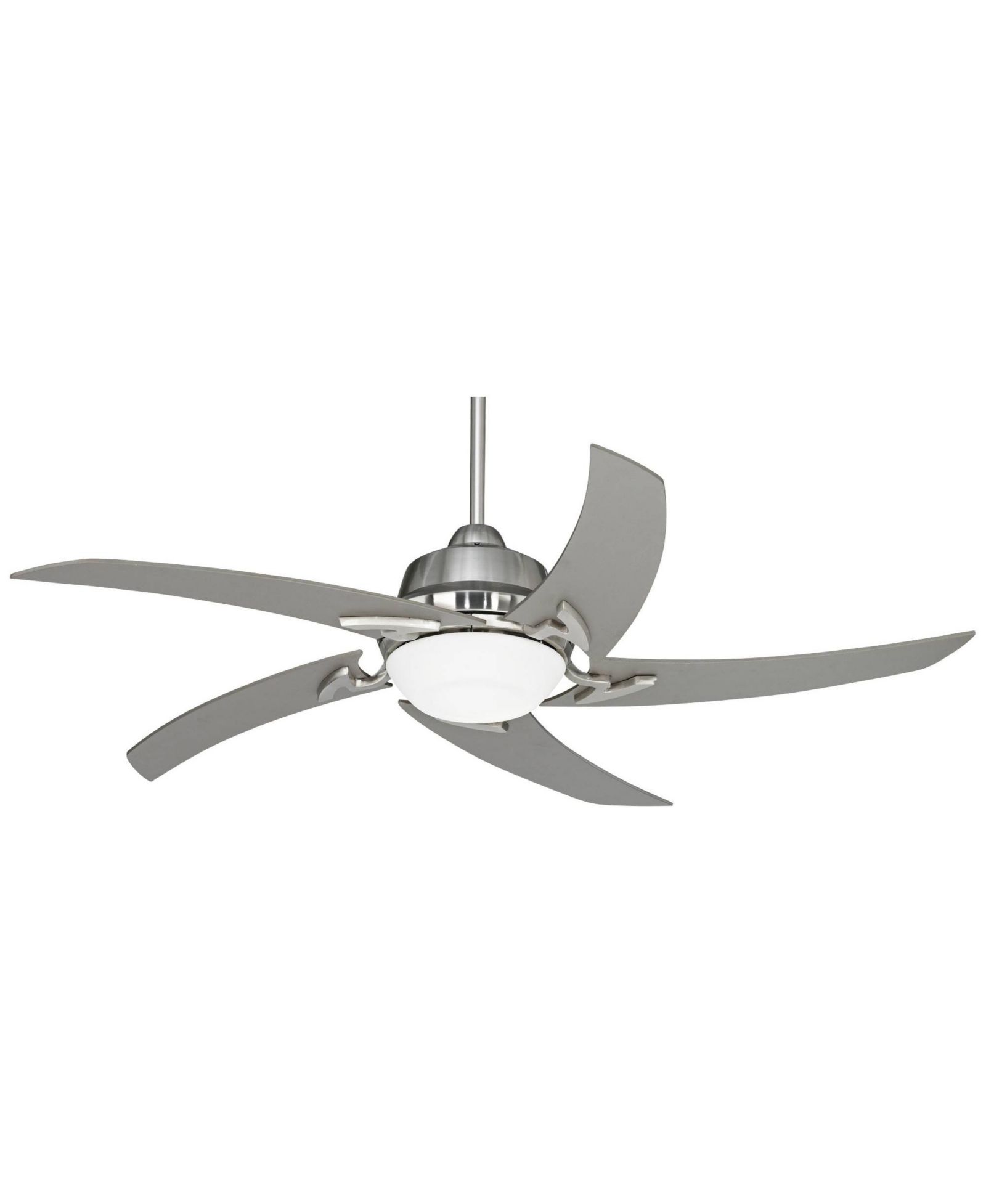 Потолочный вентилятор Casa Vieja 52" Capri Brushed Nickel LED