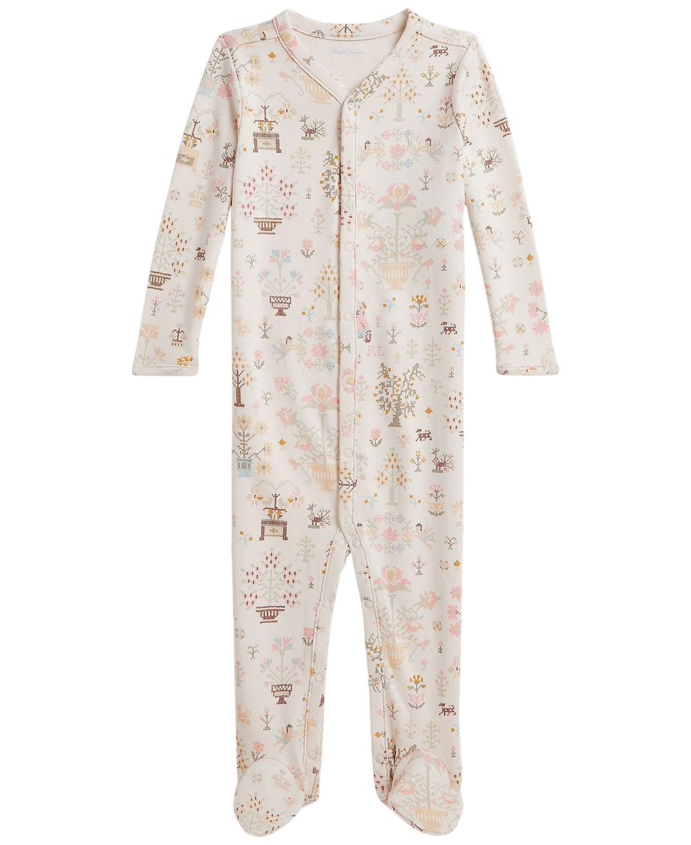 Комбинезон Polo Ralph Lauren Baby Girls' Polo Bear Cotton