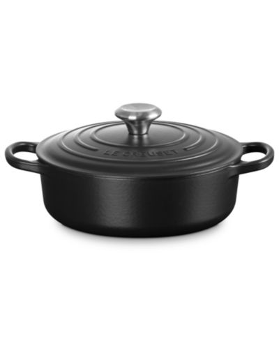 Le Creuset Enameled Cast Iron 3.5-Quart Signature Wide Round Oven