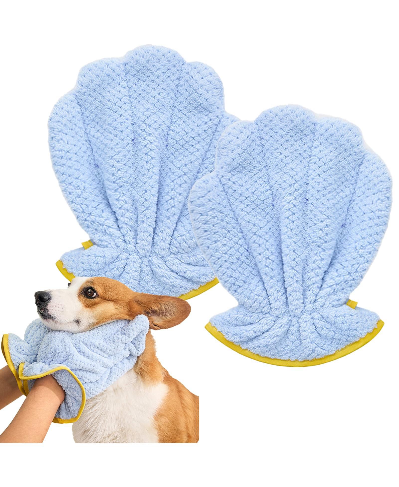 Полотенца для животных ARONKL Microfiber Absorbent Quick Drying для собак и кошек 2 шт