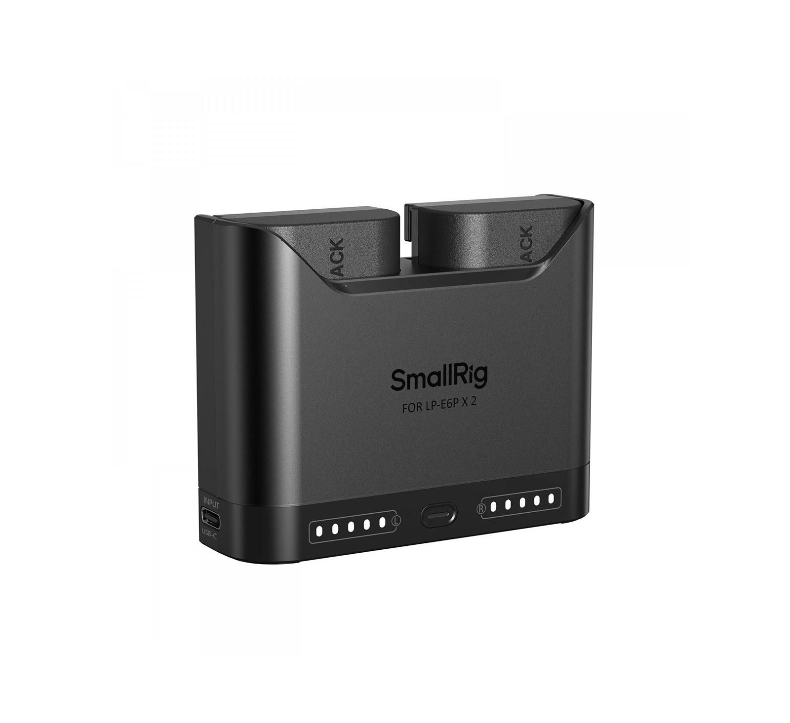 Аккумулятор для камеры SmallRig 2x LP-E6P 18.1Wh 7.2V 2520mAh с двойным зарядным устройством