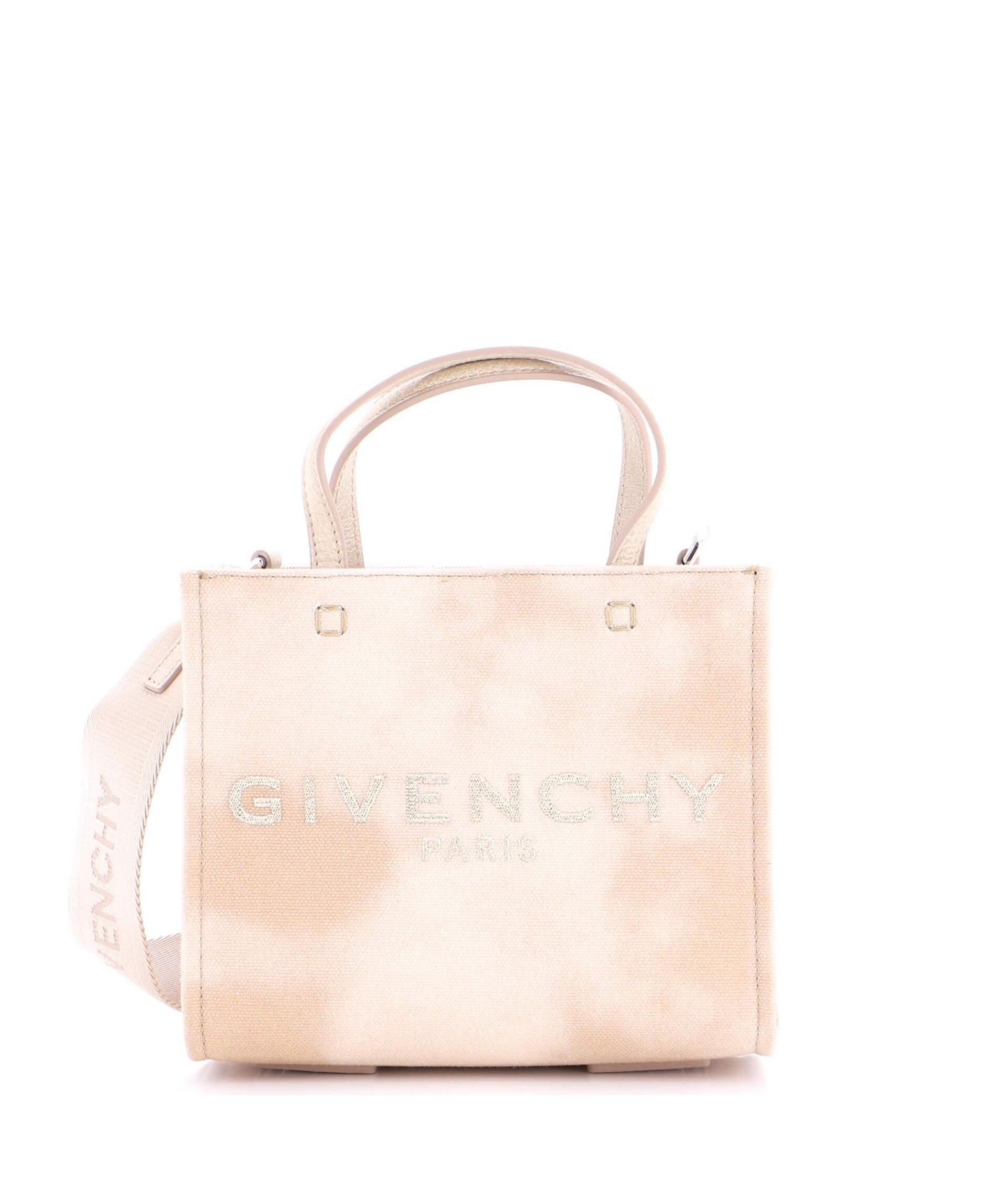 Сумка Givenchy Mini G-Tote из канваса, б/у