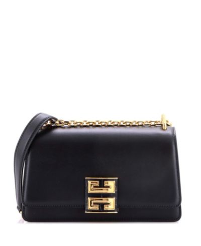 Pre-Owned Givenchy Small 4G Cube Chain Top Handle Bag Leather