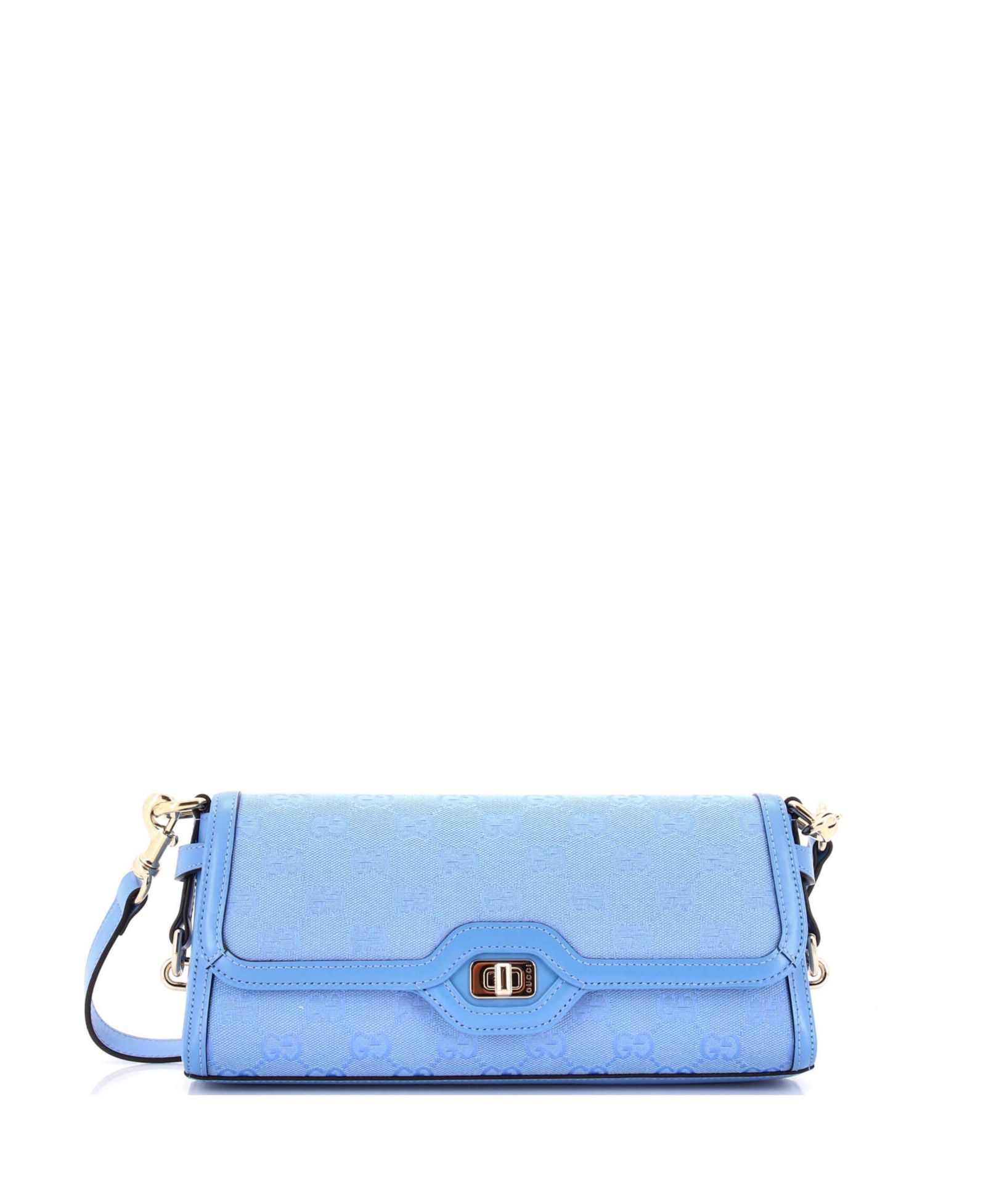 Pre-Owned Gucci Small Luce Shoulder Bag Canvas