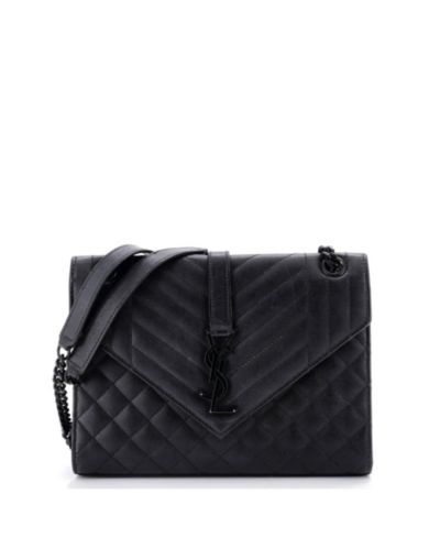Pre-Owned Saint Laurent сумка-сакво voyager medium classic monogram matelasse leather