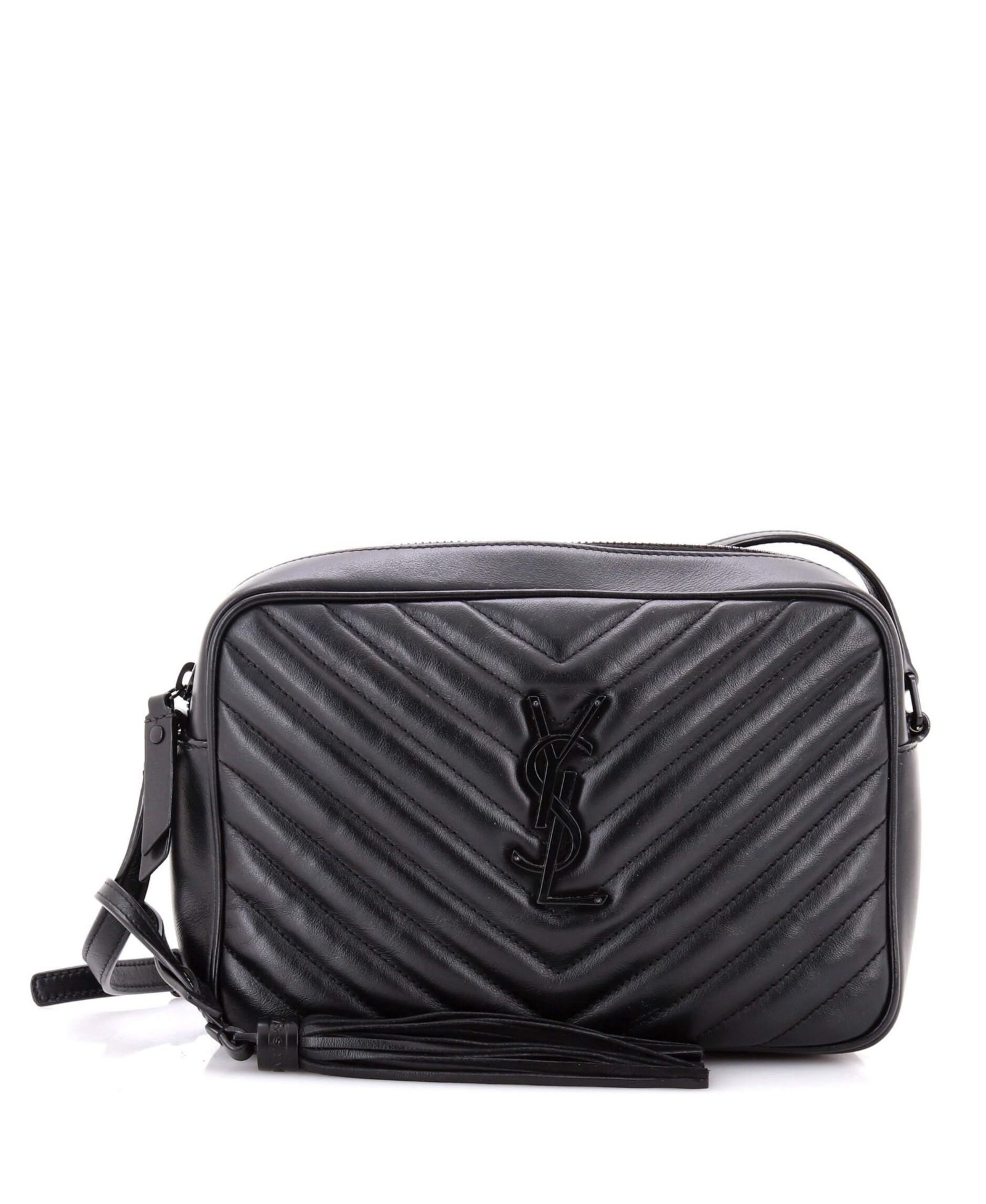 Saint Laurent сумка Lou Camera Matelasse Chevron из кожи, б/у