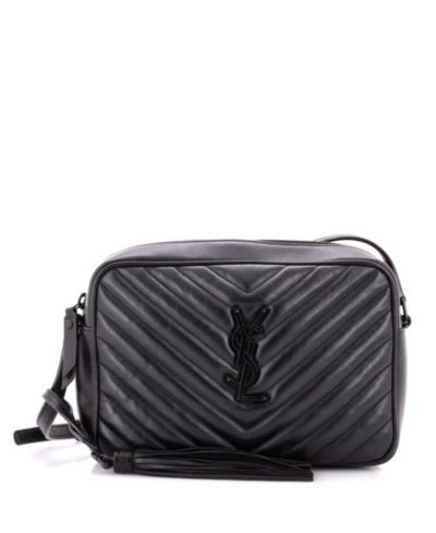 Saint Laurent сумка Lou Camera Matelasse Chevron из кожи, б/у