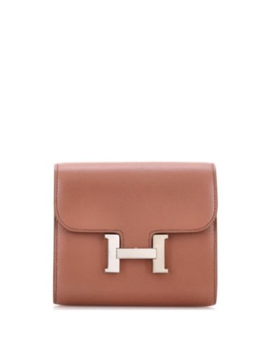 Компактный кошелек Pre-Owned HERMES Constance Tadelakt